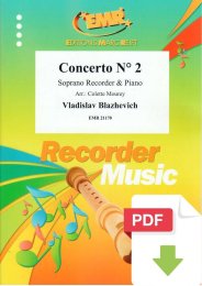 Concerto N° 2 - Vladislav Blazhevich - Colette Mourey