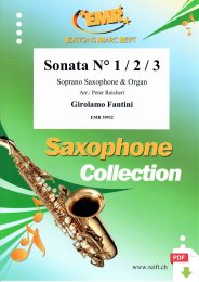 Sonata N° 1 - 2 - 3 - Girolamo Fantini - Peter Reichert