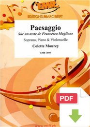 Paesaggio - Colette Mourey
