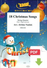 18 Christmas Songs - Jérôme Naulais (Arr.)