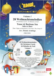 28 Weihnachtsmelodien Vol. 1 - Dennis Armitage (Arr.)