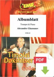 Albumblatt - Glazounov, (Glazunov) Alexandre
