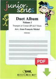 Duet Album Vol. 1 - Jean-François Michel (Arr.)