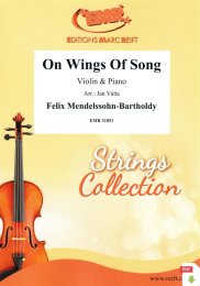 On Wings Of Song - Felix Mendelssohn-Bartholdy - Jan Valta