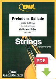 Prélude et Ballade - Guillaume Balay - Colette Mourey
