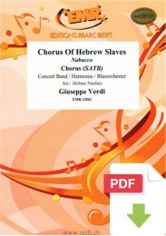 Chorus Of Hebrew Slaves - Giusepp Verdie -...