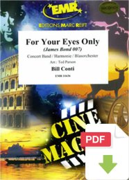 For Your Eyes Only - Bill Conti - Ted Parson