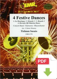 4 Festive Dances - Tielman Susato - Colette Mourey