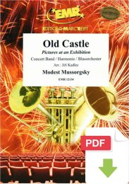 Old Castle - Modest Mussorgsky - Jirka Kadlec