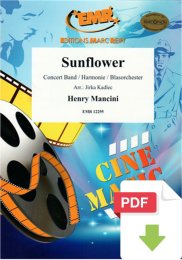 Sunflower - Henry Mancini - Jirka Kadlec
