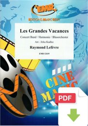 Les Grandes Vacances - Raymond Lefevre - Jirka Kadlec