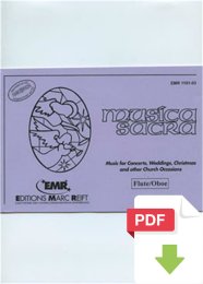 Musica Sacra (Flute - Oboe) - Various Composers