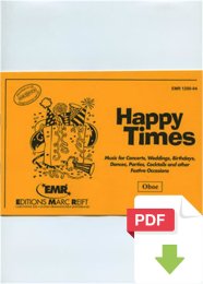 Happy Times (Oboe) - Dennis Armitage