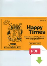 Happy Times (2nd - 3rd F Horn) - Dennis Armitage