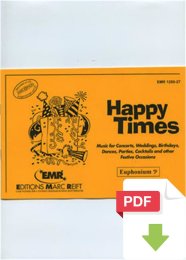 Happy Times (Euphonium Bass Clef) - Dennis Armitage