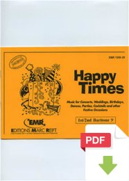Happy Times (1st - 2nd Baritone Bass Clef) - Dennis Armitage