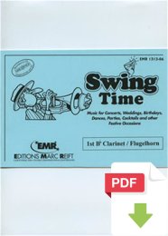 Swing Time (1st Bb Clarinet - Flugelhorn) - Dennis Armitage