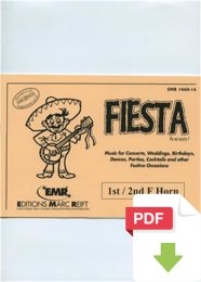 Fiesta (1st - 2nd F Horn) - Dennis Armitage