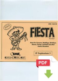 Fiesta (Special Parts Bb Euphonium Bass Clef) - Dennis...