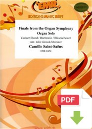 Finale from the Organ Symphony - Camille Saint-Saens -...