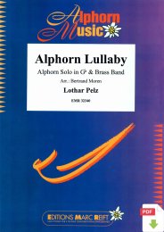Alphorn Lullaby - Lothar Pelz - Bertrand Moren
