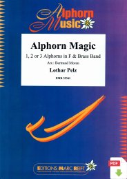 Alphorn Magic - Lothar Pelz - Bertrand Moren