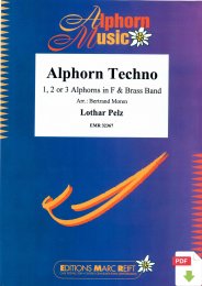 Alphorn Techno - Lothar Pelz - Bertrand Moren