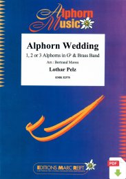 Alphorn Wedding - Lothar Pelz - Bertrand Moren
