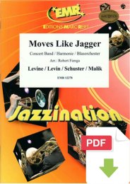 Moves Like Jagger - Maroon 5 (Levine - Levin - Schuster -...
