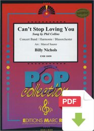 Cant Stop Loving You - Billy Nichols - Marcel Saurer