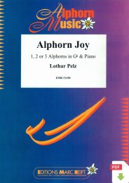 Alphorn Joy - Lothar Pelz