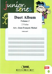 Duet Album Vol. 1 - Jean-François Michel (Arr.)