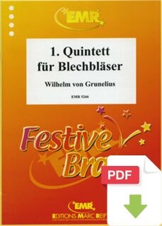 1. Quintett für Blechbläser - Wilhelm Von Grunelius
