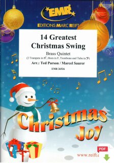 14 Greatest Christmas Swing - Ted Parson (Arr.) - Marcel Saurer (Arr.)