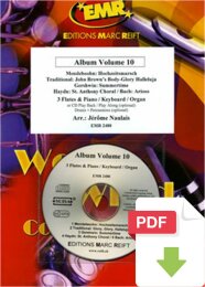 Album Volume 10 - Jérôme Naulais (Arr.)