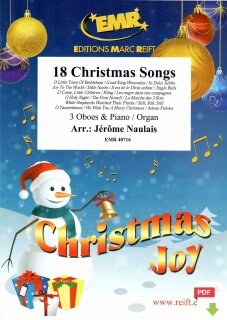 18 Christmas Songs - Jérôme Naulais (Arr.)