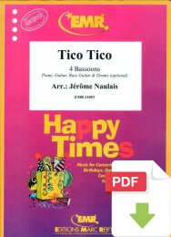 Tico Tico - Jérôme Naulais (Arr.)