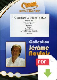 4 Clarinets & Piano Volume 3 - Jérôme...