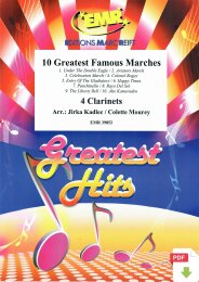 10 Greatest Famous Marches - Jirka Kadlec - Colette...