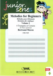 Melodies for Beginners Volume 1 - Bertrand Moren