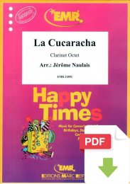 La Cucaracha - Jérôme Naulais (Arr.)