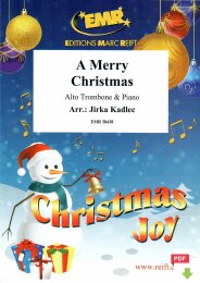 A Merry Christmas - Jirka Kadlec (Arr.)