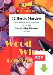 12 Heroic Marches - Georg Philipp Telemann - Jan Valta