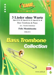 3 Lieder ohne Worte - Felix Mendelssohn - Timofei Dokshitser