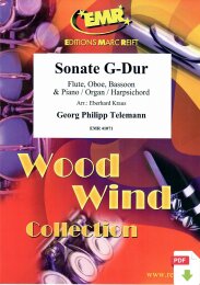 Sonate G-Dur - Georg Philipp Telemann - Eberhard Kraus