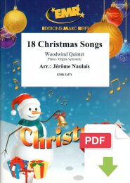 18 Christmas Songs - Jérôme Naulais (Arr.)