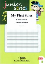 My First Solos - Jérôme Naulais