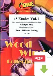 48 Etudes Vol. 1 - Franz Wilhelm Ferling - Georges Aloy