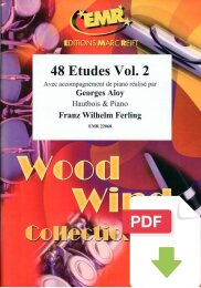 48 Etudes Vol. 2 - Franz Wilhelm Ferling - Georges Aloy