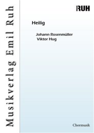 Heilig - Johann Rosenmüller